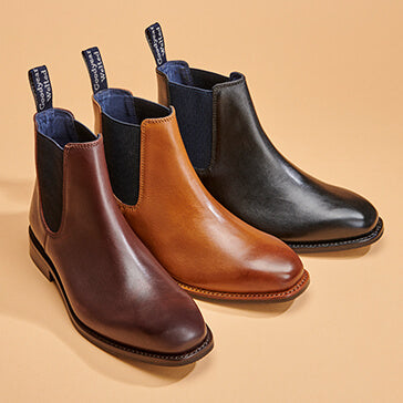 Vanguard Chelsea Boot Black Samuel Windsor