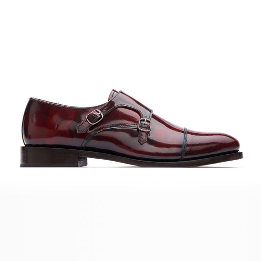 Twin Monk Shoe - Oxblood