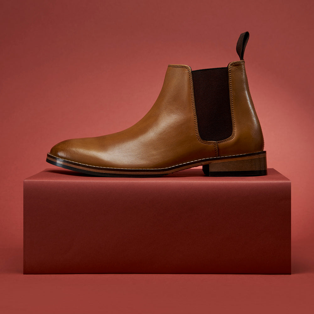 Huntington Chelsea Boot - Tan