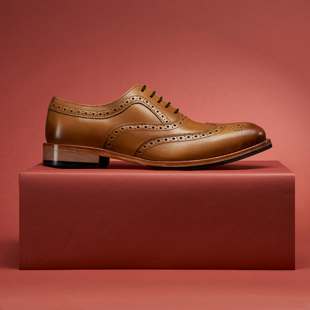 Flintsham Brogue - Tan