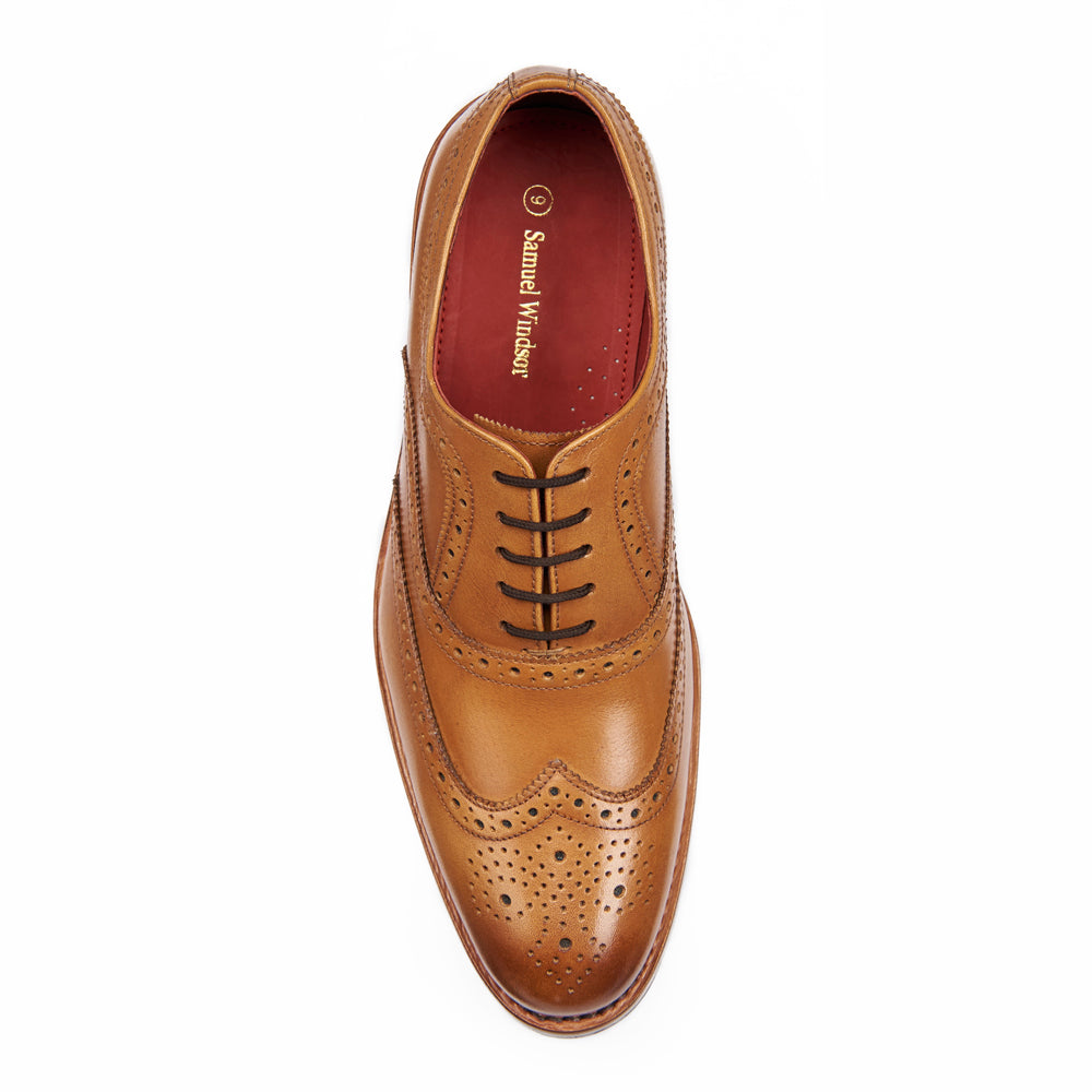 Flintsham Brogue - Tan