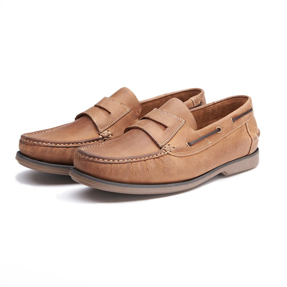 Slip-On Deck Shoe - Tobacco