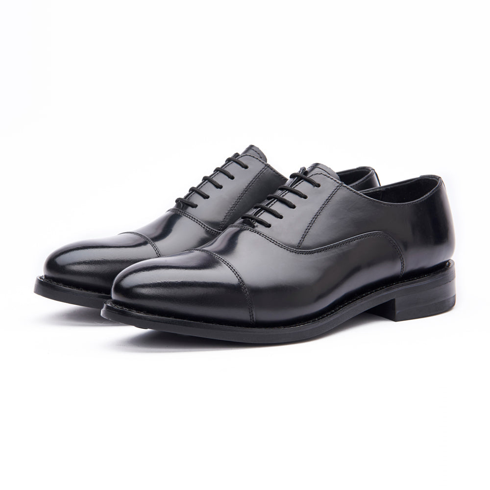 Oxford Shoe - Rubber Sole - Black